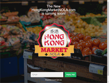 Tablet Screenshot of hongkongmarketnola.com